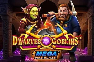 Playtech : Mega Fire Blaze: Dwarves and Goblins™ - POWERPLAY128