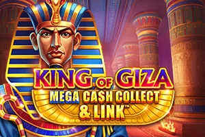Playtech : King of Giza: Mega Cash Collect & Link - POWERPLAY128