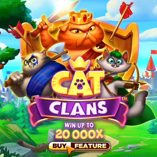 Microgaming : Cat Clans - POWERPLAY128