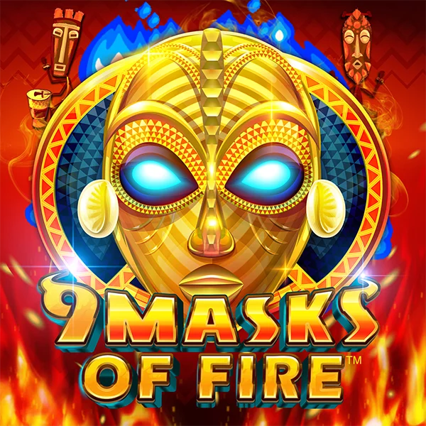 Microgaming : 9 Masks Of Fire - POWERPLAY128