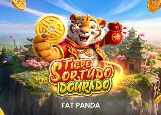 FatPanda : Tigre Sortudo Dourado - POWERPLAY128