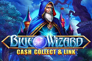 Playtech : Blue Wizard: Cash Collect & Link - POWERPLAY128