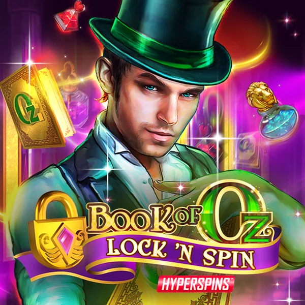 Microgaming : Book of Oz Lock N Spin - POWERPLAY128