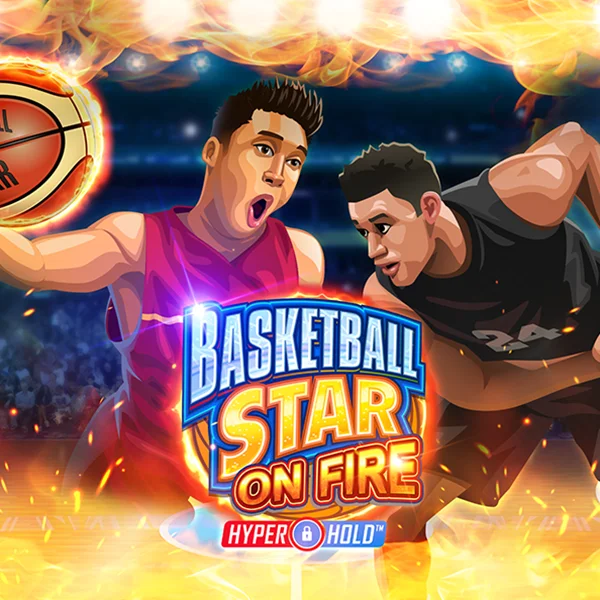 Microgaming : Basketball Star on Fire - POWERPLAY128
