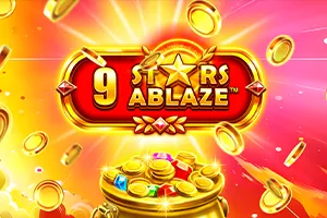 Playtech : 9 Stars Ablaze™ - POWERPLAY128