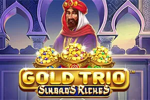 Playtech : Gold Trio: Sinbad’s Riches - POWERPLAY128