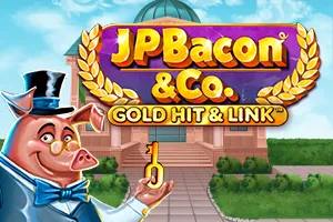 Playtech : Gold hit & link: J.P. Bacon & Co - POWERPLAY128