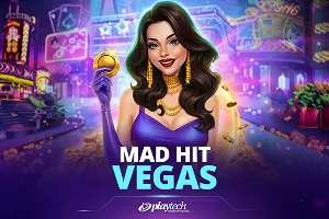 Playtech : Mad Hit Vegas - POWERPLAY128