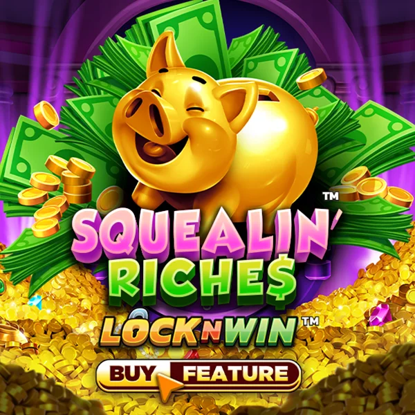Microgaming : Squealin Riches - POWERPLAY128