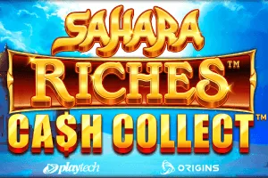 Playtech : Sahara Riches Cash Collect - POWERPLAY128