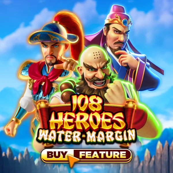 Microgaming : 108 Heroes Water Margin - POWERPLAY128