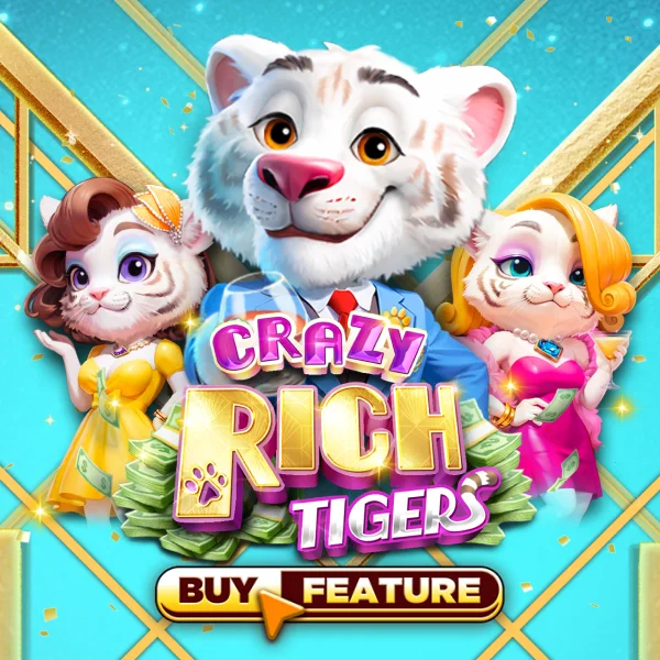 Microgaming : Crazy Rich Tigers - POWERPLAY128