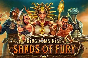 Playtech : Kingdoms Rise: Sands of Fury™ - POWERPLAY128