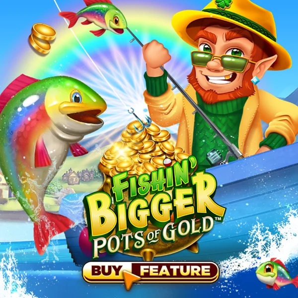 Microgaming : Fishin Bigger Pots of Gold - POWERPLAY128